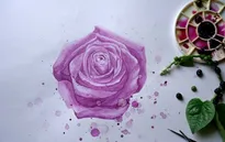 Vẽ tranh sinh động bằng than củi, tàn thuốc