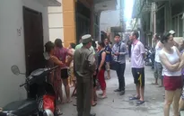 Vụ cháy 5 người chết ở Hà Nội: Do chập điện trước cửa nhà?