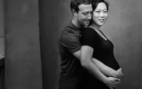 Mark Zuckerberg khoe ảnh ôm vợ bầu đầy tình cảm