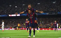 Neymar lập cú đúp, Barcelona "nhấn chìm" PSG tại Camp Nou