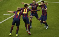 Rakitic sút tung lưới Juve từ rất sớm mở tỉ số trận chung kết