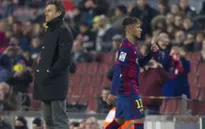 "Sóng ngầm" ở Barca: Học Messi, Neymar giận dỗi Luis Enrique