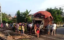 Thái Nguyên: Tai nạn đường sắt liên tiếp tại khu vực ga Lưu Xá
