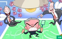 Biếm họa: Mourinho lại nổi đóa