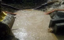 Vỡ đường ống dẫn nước sạch sông Đà về Hà Nội