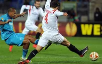 Zenit 2-2 Sevilla: Vững bước bảo vệ ngôi vương
