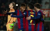 [Video] Messi lập cú đúp, Barcelona hủy diệt Elche
