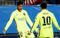 Neymar rực sáng, Barca thắng ngược Atletico