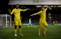 Crystal Palace 1-2 Liverpool: Quỷ đỏ ngược dòng vào tứ kết FA Cup