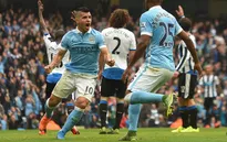 Aguero ghi 5 bàn trong 20 phút, Man City vùi dập Newcastle với tỷ số 6-1