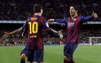 Luis Suarez lập cú đúp, Barcelona đại thắng ở vòng 30 La Liga