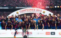 “Siêu nhân” Messi lập cú đúp, Barcelona vô địch Cup nhà vua TBN
