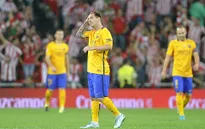 Barcelona bất ngờ thảm bại 0-4 tại chung kết lượt đi Siêu Cúp TBN