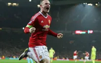 Rooney ăn mừng điên cuồng sau khi giải cơn khát bàn thắng