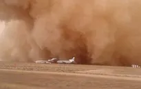 Bão cát kinh hoàng quét qua thủ đô Amman, Jordan