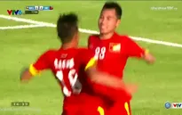 Đức Huy dễ dàng ghi bàn thứ 4 vào lưới U23 Brunei