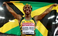 Giải điền kinh VĐTG: Đồng hương Usain Bolt giành HCV nội dung 100m nữ