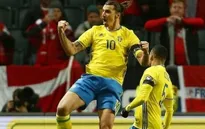 Lượt đi play-off Euro 2016: Thụy Điển đánh bại Đan Mạch trong cuộc đối đầu Bắc Âu