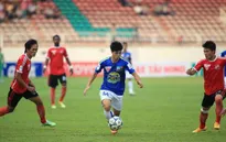 Ghi hai siêu phẩm, HAGL vẫn phải chia điểm vào phút bù giờ