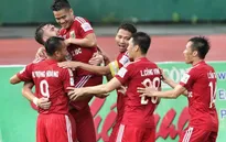 Thắng đậm FLC Thanh Hóa, B.Bình Dương chạm tay vào cúp vô địch V.League 2015