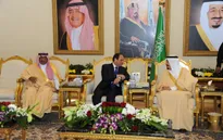 Tổng thống Ai Cập hội kiến Quốc vương Saudi Arabia