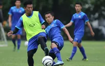 ĐT Thái Lan tập luyện ngay sau khi đến Hà Nội