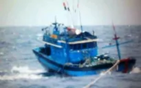 Chìm tàu câu mực ở Trường Sa: Đã vớt được 16 ngư dân