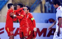 Mạnh Hùng gỡ hòa cho U23 Việt Nam