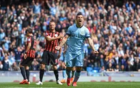 Man City 6-0 QPR: Bảo vệ ngôi Á quân