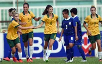 Bóng đá nữ: Australia và Thái Lan vào bán kết giải vô địch Đông Nam Á 2015