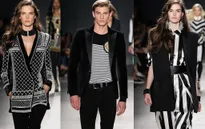 H&M và Balmain đưa gam màu đen cá tính vào BST mới