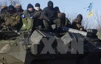 Ukraine: Lãnh đạo 4 nước lên án việc vi phạm thỏa thuận ngừng bắn