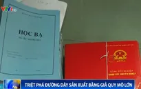 Triệt phá đường dây làm bằng giả quy mô lớn ở Bình Dương