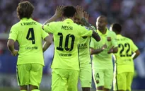 Những trận thắng đậm nhất của tân vương Barcelona mùa giải 2014/15