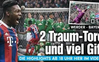 Đại thắng Bremen, Bayern tạo cách biệt 14 điểm