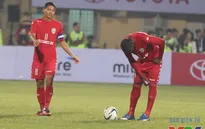 Hàng công B.Bình Dương bất lực trước đội bóng top 4 Campuchia