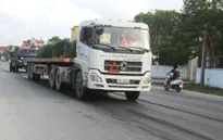 Khắc phục tình trạng hằn lún mặt đường do nắng nóng