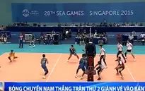 SEA Games 28: Đánh bại Campuchia, tuyển bóng chuyền Việt Nam vào bán kết