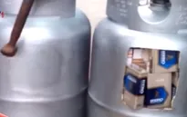 TP.HCM: Vạch trần thủ đoạn dùng bình gas vận chuyển thuốc lá lậu