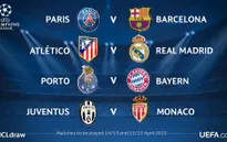 Bốc thăm tứ kết Champions League: Rực lửa derby thành Madrid