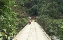 Hà Giang: Hoàn thành sửa chữa cầu treo trước mùa mưa lũ