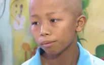 Xót thương cậu bé ung thư có gia cảnh nghèo khó