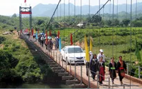 Đến 15/8, sẽ hoàn thành 187 cầu treo dân sinh