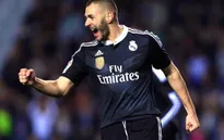 Benzema lặp lại thành tích ghi bàn của Messi và Ronaldo