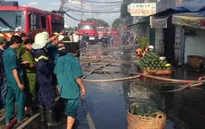 TP.HCM: Cháy lớn tại 11 căn nhà, 1 người thiệt mạng