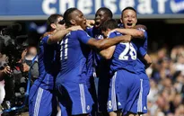 Terry hoan hỉ với chức vô địch của Chelsea