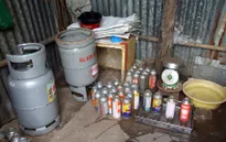 Phát hiện 2 cơ sở sang chiết gas trái phép