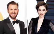 Sao phim "Captain America: Chiến binh mùa đông" hẹn hò với Lily Collins