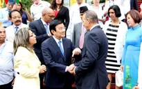 Chủ tịch nước gặp gỡ các đại biểu dự Hội nghị châu Á - Thái Bình Dương