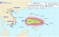 Xuất hiện siêu bão Melor hoạt động gần Biển Đông